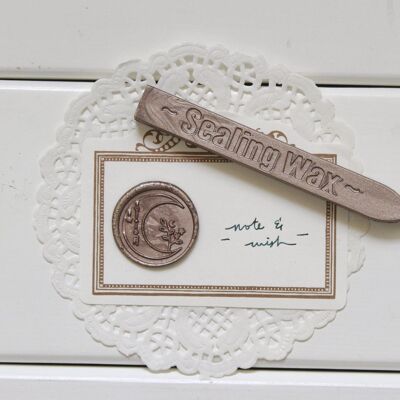 Gold, Silver Sealing Sealing Wax with Wick, Note & Wish Sealing Wax - 12. Champagne