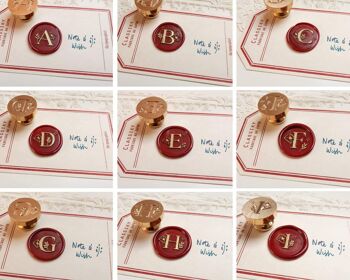 SECONDS - Blank Wax Seal Stamp – Note And Wish