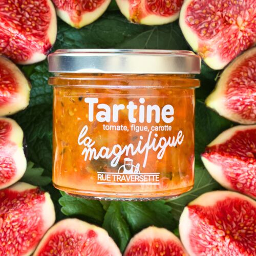 La Magnifigue │ Tartinable pour l'apéritif ▸ Tomate, carotte & figue