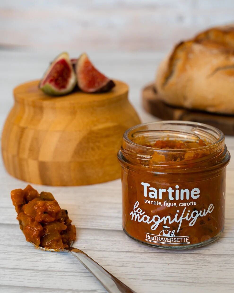 Tartinable pour l'apéritif │ Tomate, carotte & figue ▸ La Magnifigue
