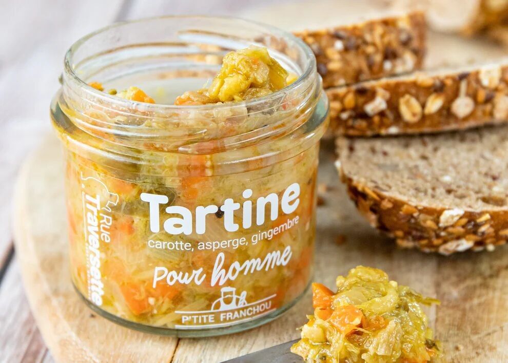 Tartinable apéro végétarien │ Carotte, asperge, gingembre ▸ Pour Homme