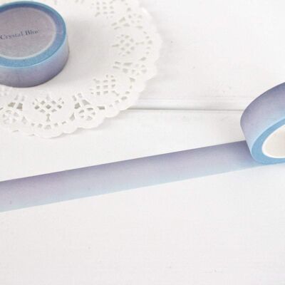 Crystal Blue Washi Tape, Note & Wish Washi