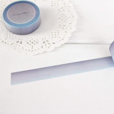 Crystal Blue Washi Tape, Note & Wish Washi