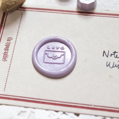 Mini Love Wax Seal, Note & Wish Original Wax Seal Stamp