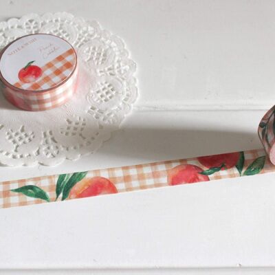 Peach Cobbler Washi Tape, Note & Wish Washi