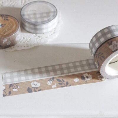 Paper Blooms Washi Tape Set, Note & Wish Washi Tape Set 1