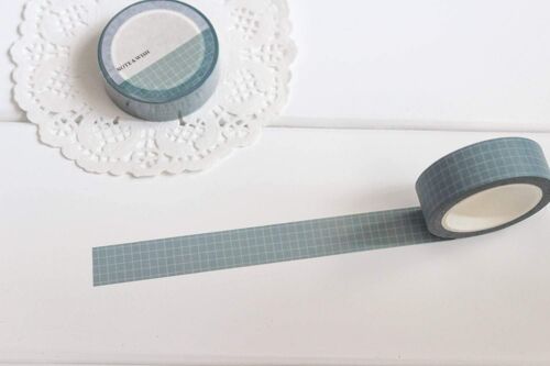 River Grid Washi Tape, Note and Wish Washi