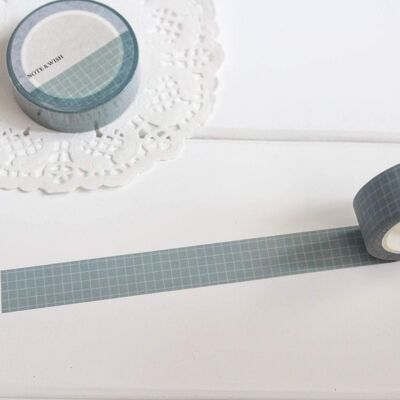 River Grid Washi Tape, Note and Wish Washi