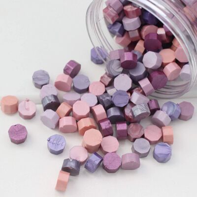 Purple Sunset Wax Seal Beads