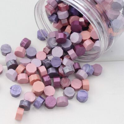 Purple Sunset Wax Seal Beads