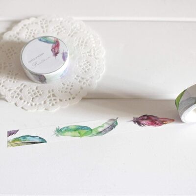 Feather Washi Tape, Note & Wish Washi