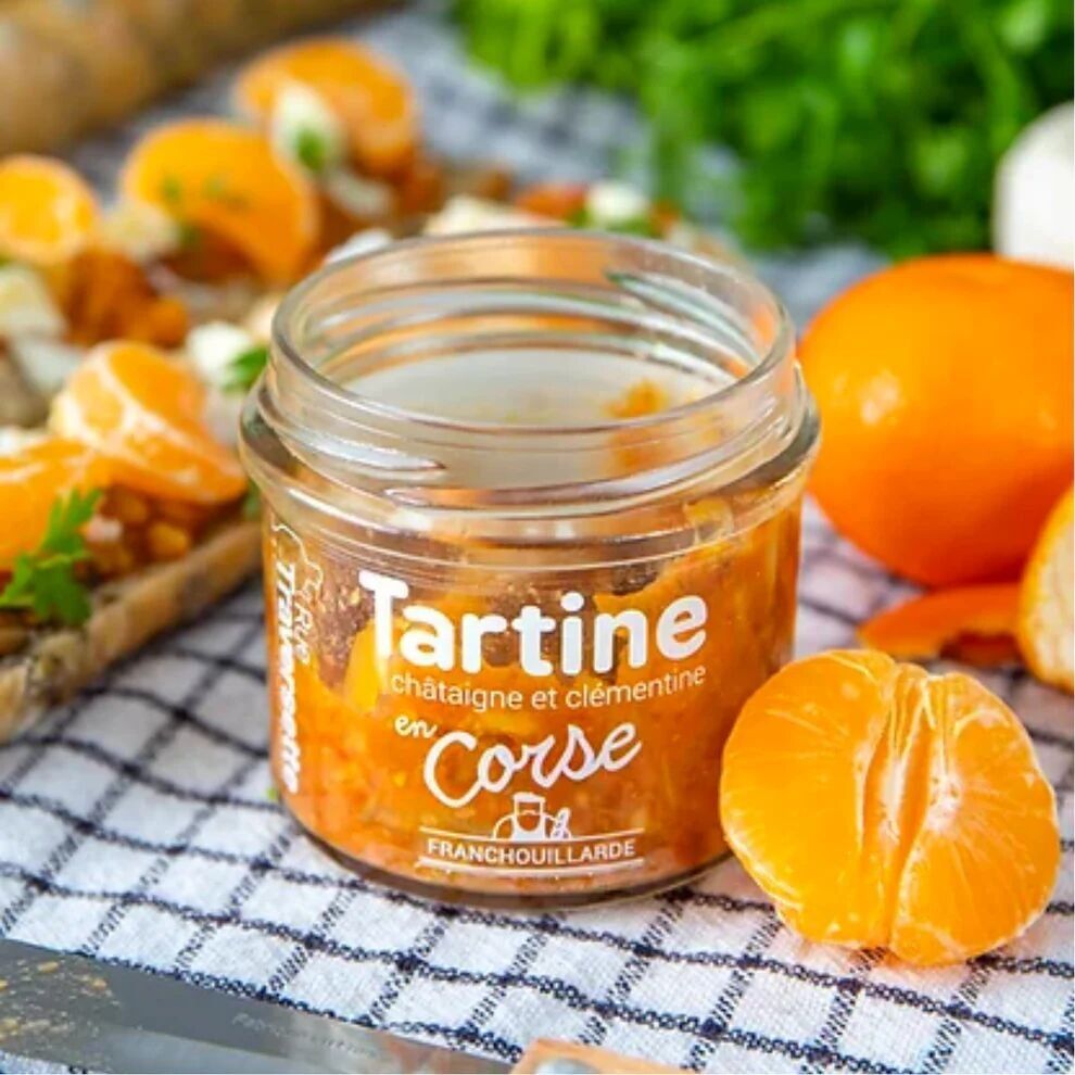 Sauce/Tartinable apéritif végétarien│ Châtaigne et Clémentine ▸ En Corse
