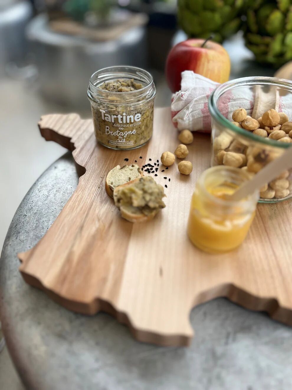 Tartinable apéro végétarien │ Artichaut et cidre ▸ En Bretagne