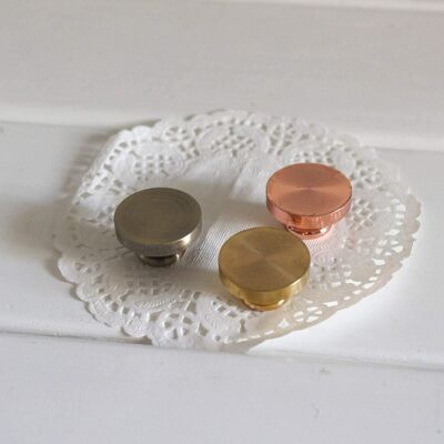 Blank Seal Stamp, Wax Seal Stamp - Brass