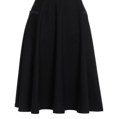 Britney flared midi skirt