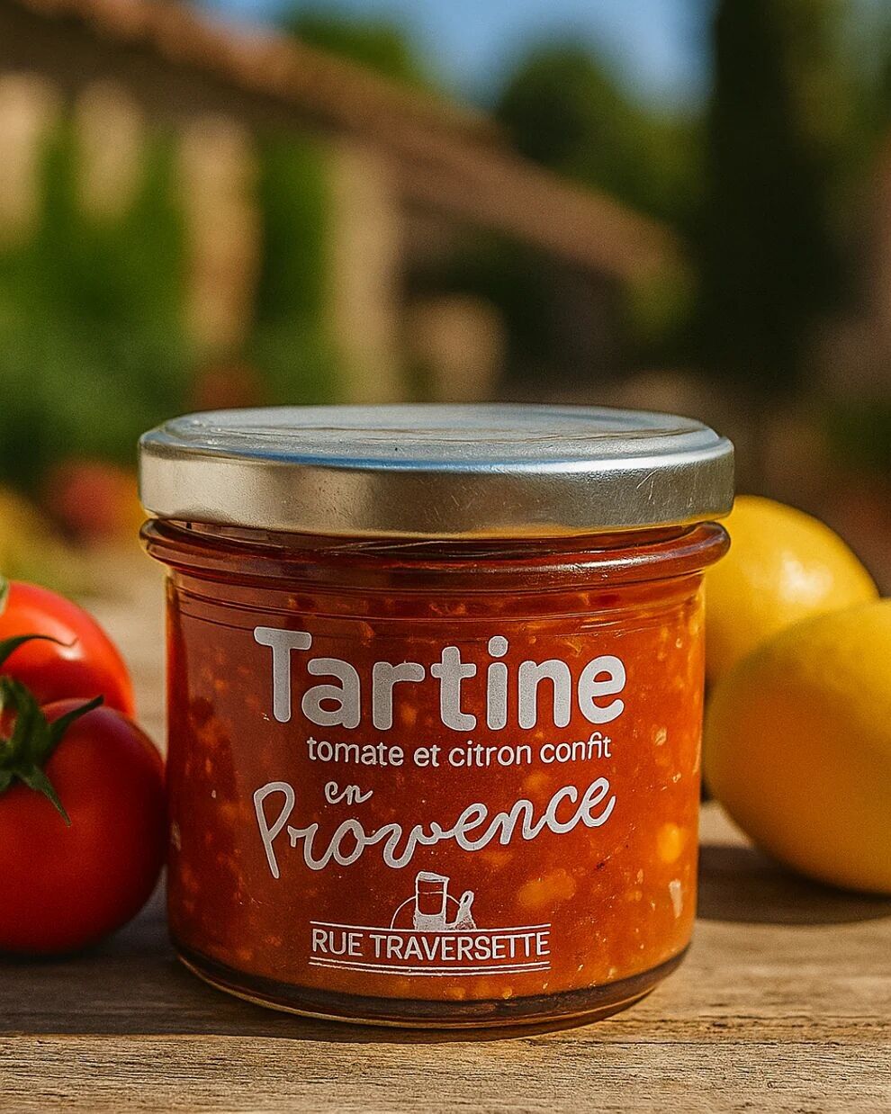 Tartinable apéro végétarien │ Tomate et citron confit ▸ En Provence