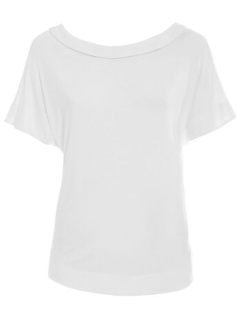 Alexandra - T-shirt à plumes amovibles 6