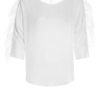 Abba - Longsleeve with removable feathers