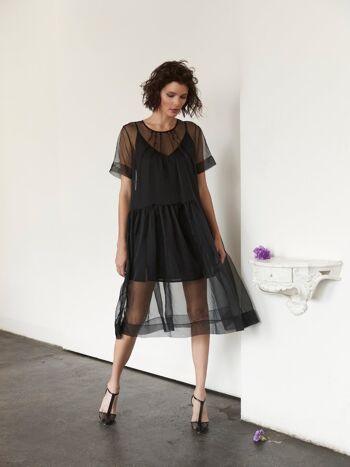 Dasha - robe en soie organza 2