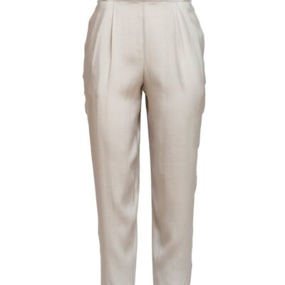 Debbie - trousers made of silk-elastane blend