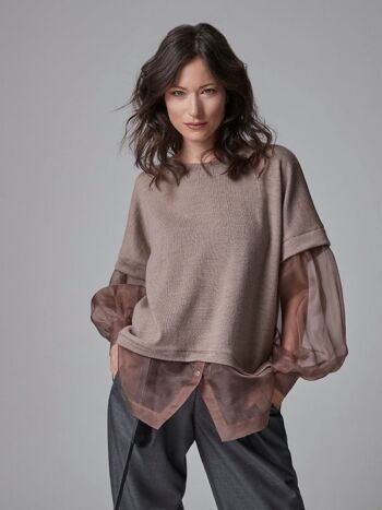 Chiara - pull en laine fine 2