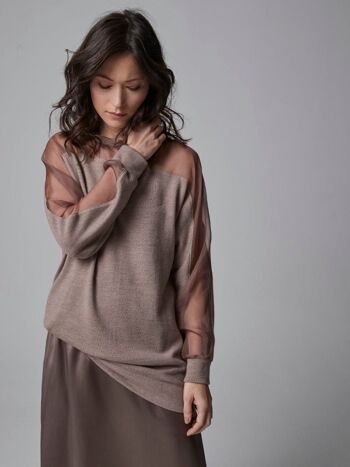 Christa - pull en laine fine 2