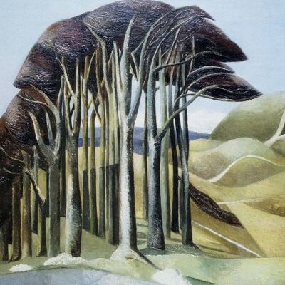 Wood on the Downs, Paul Nash