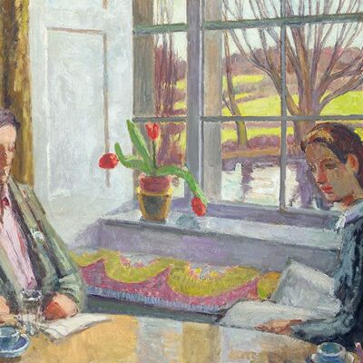 The Dining Room Window, Charleston, Vanessa Bell