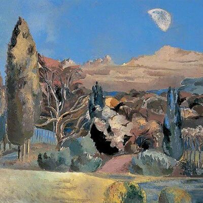 Landscape of the Moon's First Quarter, Paul Nash