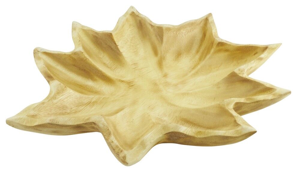 Ciotola in legno - portafrutta - insalatiera - ciotola in acero naturale - M L30xP30xH5cm