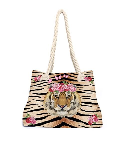 Beach Bag Tiger Lily