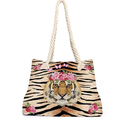 Beach Bag Tiger Lily