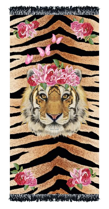 Serviette de plage Lys Tigre