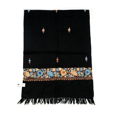 XL wool scarf "Sahana"