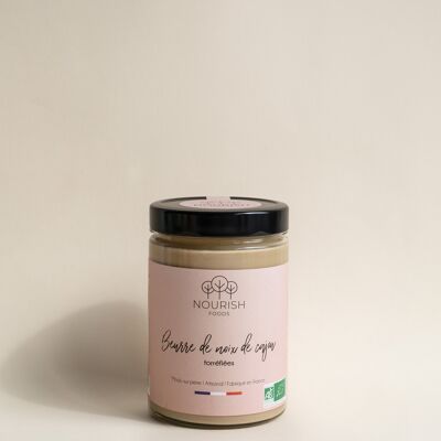 Mantequilla de anacardo tostada orgánica