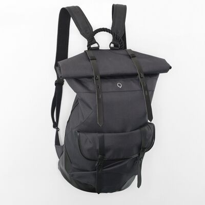 Ronan Rolltop Laptop Backpack - steel grey