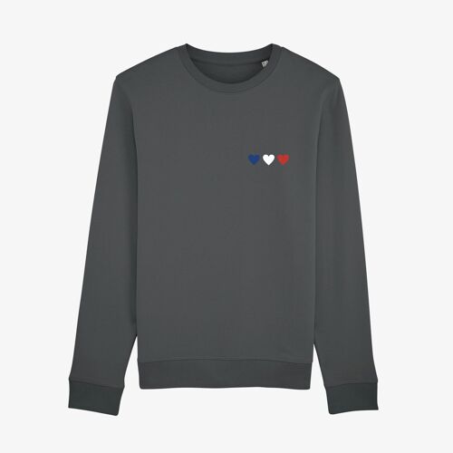 Sweat femme france coeur