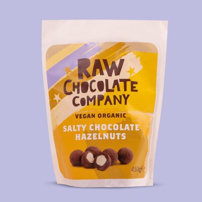 Salty Chocolate Hazelnuts Mega Bag 450g
