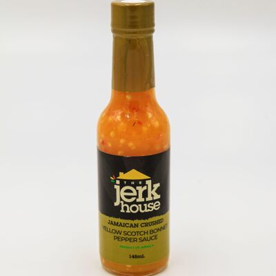 The Jerk House Yellow Scotch Bonnet Pepper Sauce – 148ml