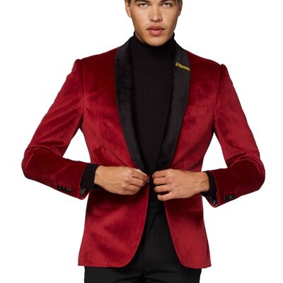 Christmas - Dinner Jacket - Burgundy