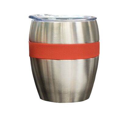 Taza térmica "Meghan", 280ml, roja