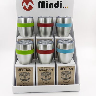 Taza termo "Meghan", 280 ml, azul