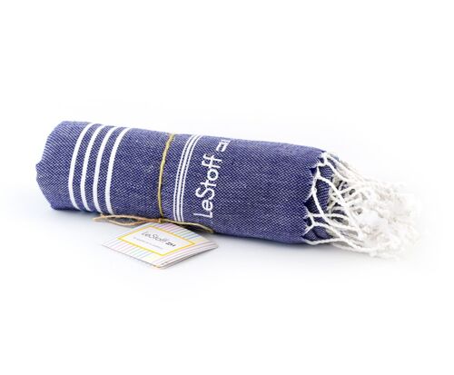 Fouta bio navy