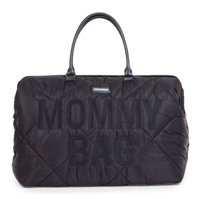 Mommy bag sac a langer - matelassé - noir