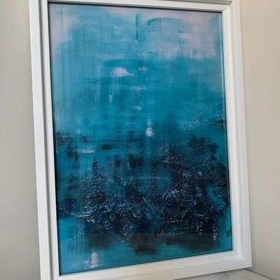 Aquaria - A3 Print in White Frame