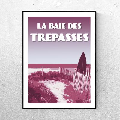 LA BAIE DES TREPASSES poster - Purple