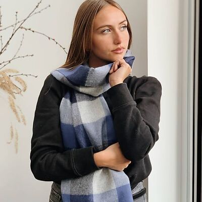 Machu Scarf Blue