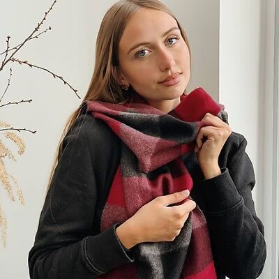 Machu Scarf Red