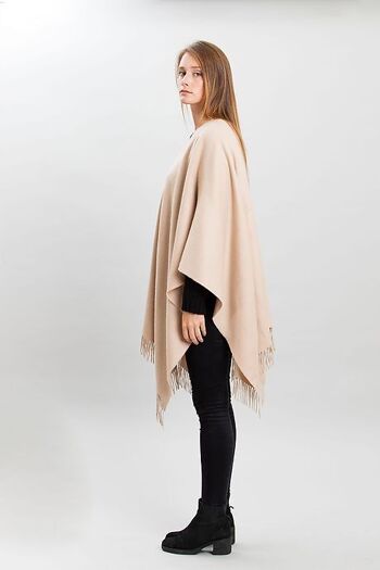 Poncho Warmi Beige 4