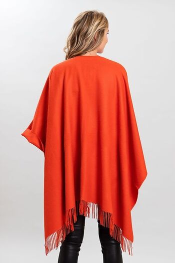 Poncho Warmi Orange 6